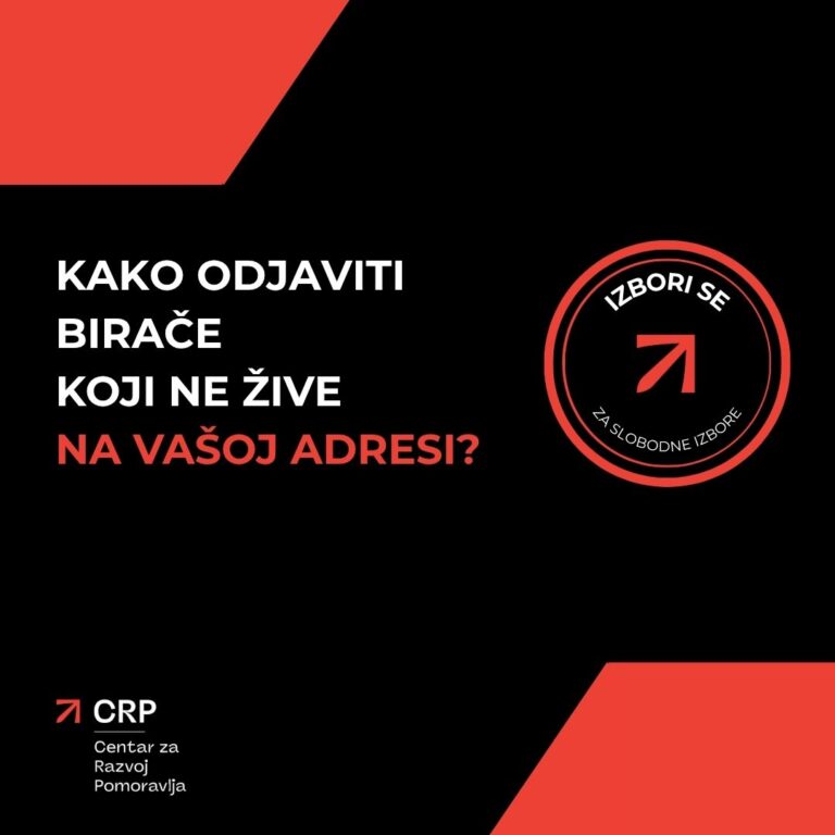 Kako odjaviti osobe koje su prijavljene na vašoj adresi, a tu ne žive?